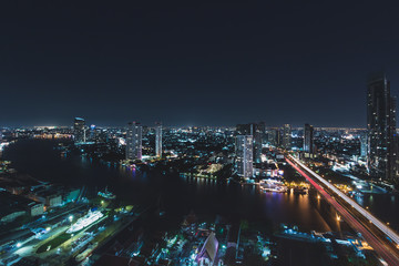 Obraz premium Cityscape of Bangkok City Asia Thailand