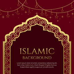 Islamic Background design for Ramadan Kareem