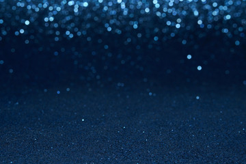 blue bokeh glitter texture christmas abstract background