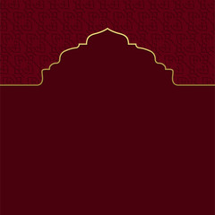 Islamic Background design for Ramadan Kareem