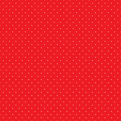 White dots on a red background. Pixels backdrop.