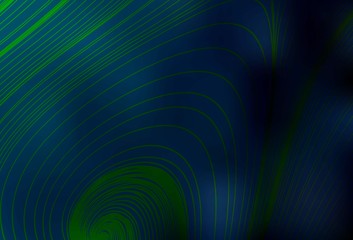 Dark BLUE vector blurred template.