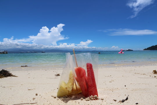 sweet in the beach of BKI, Malysia