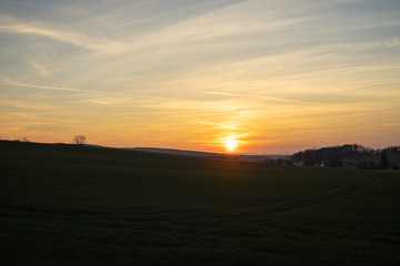 Landschaft im Frühling
