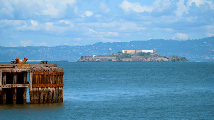 Alcatraz Prison on Alcatraz Island