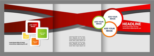 Corporate Business Tri-Fold Mock up & Brochure Design
