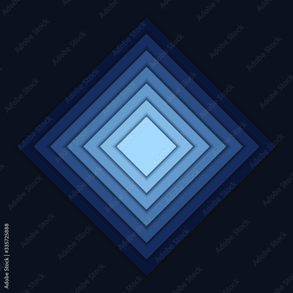 Poster square frame. abstract vector illustration with layers.