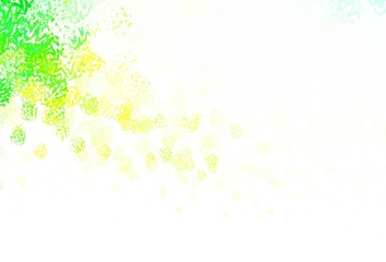 Obraz na płótnie Canvas Light Green, Yellow vector pattern with lines.