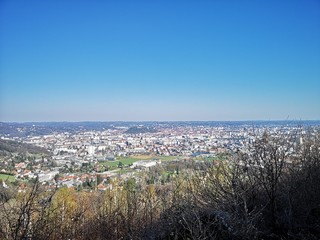Graz Panorama Blick von oben