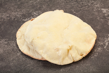 Traditional Pita bread for snack