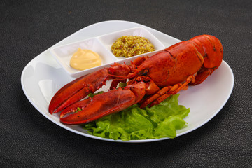 Luxury Lobster with sauce