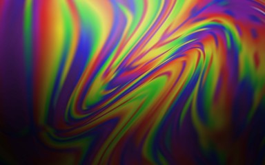 Dark Gray vector blurred bright template. Glitter abstract illustration with gradient design. New design for your business.