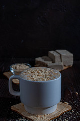 cup of coffee beans