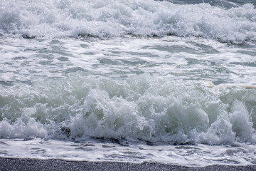 波しぶき Wave splash