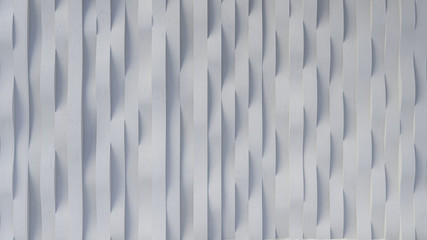 3d rendering image of curved concrete wall
