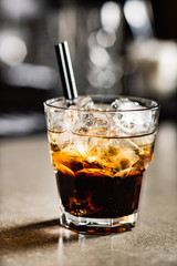 cocktail in the bar