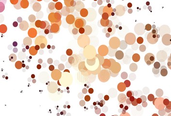 Light Purple, Pink vector background with spots.