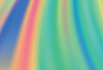 Light Blue, Red vector blurred bright texture.