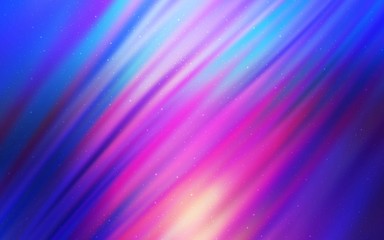 Light Blue, Red vector background with astronomical stars. Modern abstract illustration with Big Dipper stars. Pattern for futuristic ad, booklets.