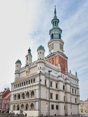 Fototapeta na wymiar Polska Poznań Stary Rynek