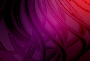 Dark Purple, Pink vector abstract blurred background.