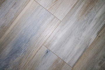 Laminate texture. Finished flooring. Woody design.