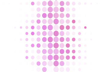 Light Purple, Pink vector layout with circle shapes.