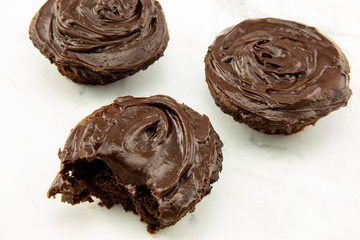 Milk Chocolate Muffin Cupcake