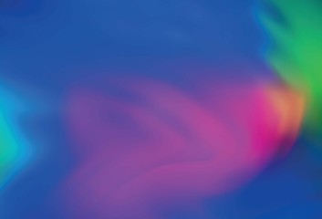 Dark Pink, Blue vector blurred shine abstract template.