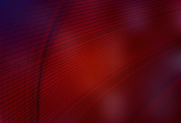 Dark Red vector blurred template.