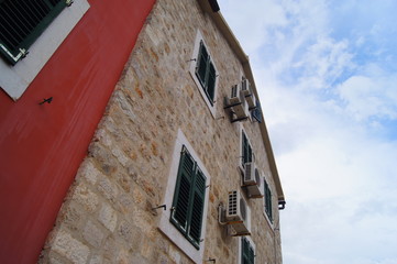 Fototapeta na wymiar facade of a house