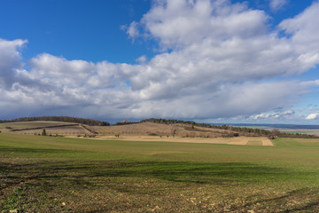 Obraz premium Landschaft im Frühling