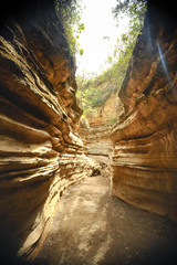 Impressive Hell's gate national park, Kenya
