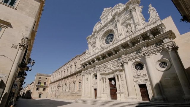 Chiesa di Santa Croce - LEcce - panoramica