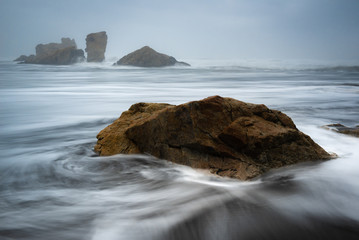 Beach of Bayas, Asturias, Spain