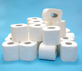 toilet paper supplies for the coronavirus pandemic covid- 19