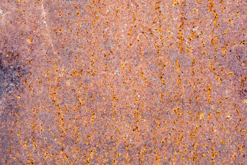 rust on an old metal surface, grunge texture of rusted metal with an interesting pattern, painted and time weathered textured