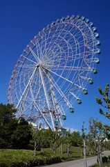 Fototapeta premium It is a photograph of EXPO 2005 Aichi Commemorative Park. Nickname is Morikoro Park.