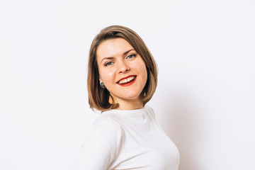 Fototapeta premium Woman smiling