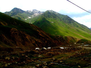 high mountain landscape