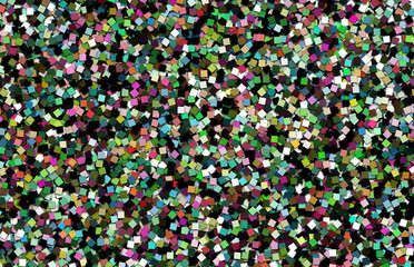 Fototapeta na wymiar colored mosaic paper confetti pieces