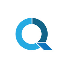 Q Letter Logo Template vector icon illustration