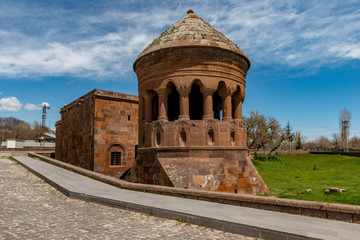 Ahlat, Bitlis - Turkey. Emir Bayindir Cupola ( Kumbet ) in Ahlat.
