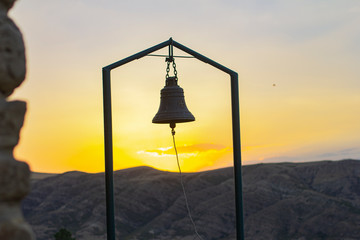 Bell at the old cemetery.