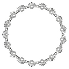 Floral oriental pattern. Mandala vector oriental. Vector seamless ornamental