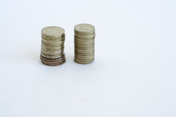 stack of coins