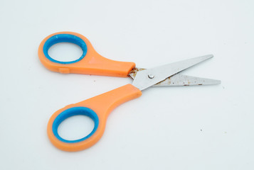 Scissors - Isolated scissors with a white background, paper cutting tools