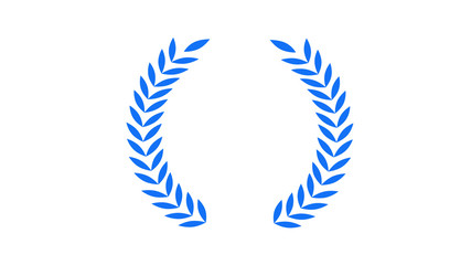 Amazing wheat icon on white background,wreath icon