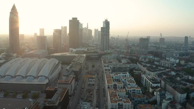 Frankfurt City Skyline Sunrise 2