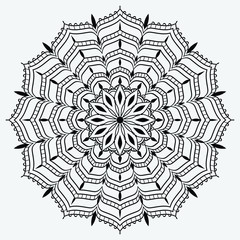 
Luxury ornamental mandala design background  with golden 
arabesque pattern arabic islamic east style